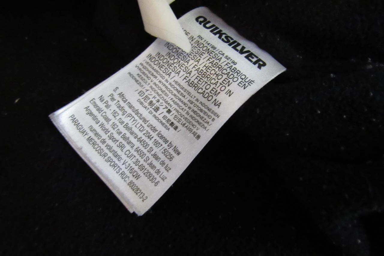 BLACK HOODED JACKET FOR BOYS - QUIKSILVER - SIZE 16 YEARS - n°02 – photo 7